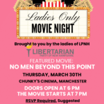 Pink Modern Valentines Movie Night Poster 3 150x150